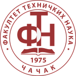 Faculty of Technical Sciences Čačak University of Kragujevac logo